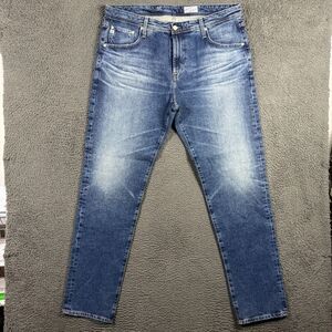 AG Adriano Goldschmied Jeans Mens 38x33 Blue Tellis Modern Slim Fit Stretch NWT
